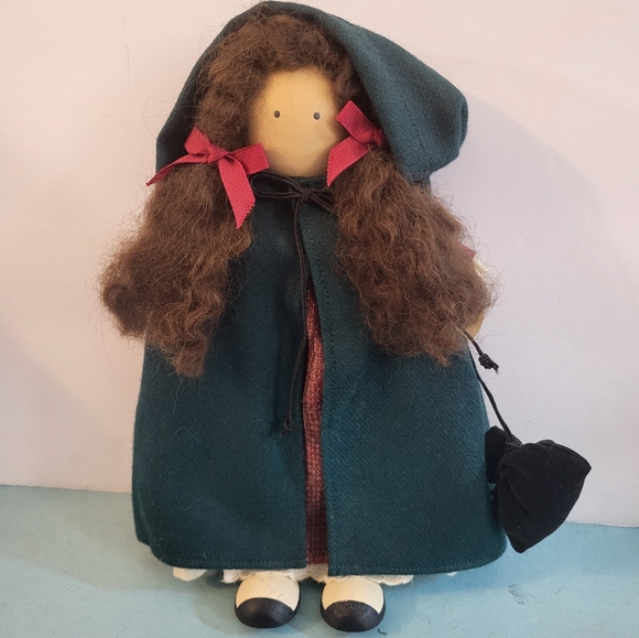 Rare Vintage Lizzie High Wood Doll "Melanie Bowman" 1992 - Picture 1 of 6